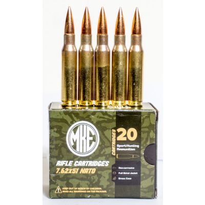 MKE 7.62x51 NATO AMMO